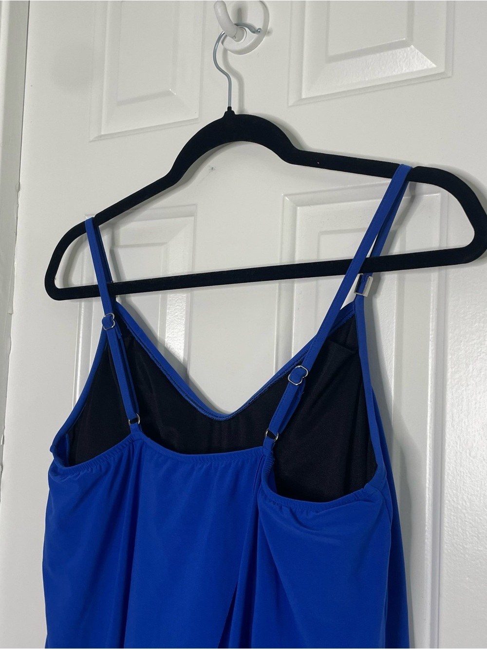 Magicsuit Royal Blue Mila Romper Bathing Suit Size 12 - Picture 6 of 12